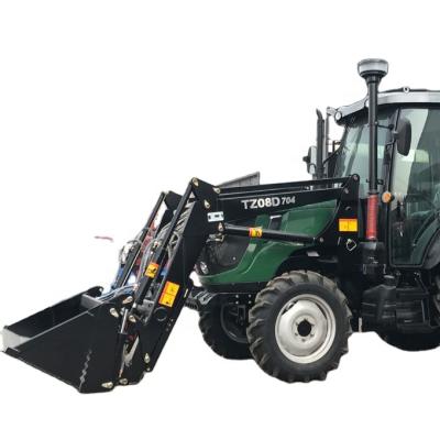 China Land Leveling Tractor Front End Loader 70hp TZ08D / 90hp TZ10D Tractor Front End Loader for sale