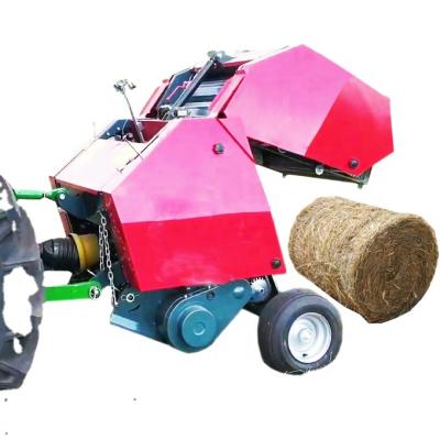 China Pasture Mini Round Hay Baler Silage Grass Baler Machine For Sale for sale