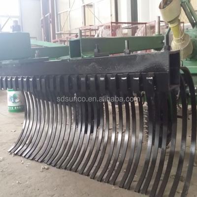 China Tractor Powered Factory Landscape Rake for sale