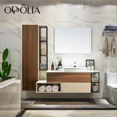 China OPPOLIA China Manufacturer Modern Makeup Vanity Mirror Waterproof Bathroom Vanity for Apartment for sale