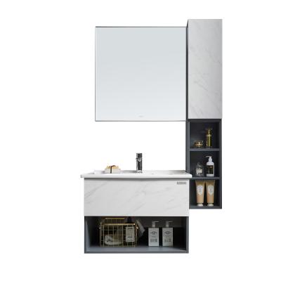 China OPPOLIA Direct Selling Modern Salle De Bain With Modern Bathroom Vanities Makeup Mirror Bathroom Sink for sale