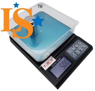 China 5kg 0.1g Kitchen Food Scale Cheap Electronic Cooking Scale Kitchen Scale 170*170mm for sale