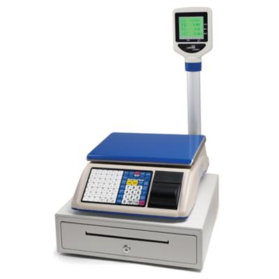 China Wholesale Commercial Digital Money Register Scale 30kg With Cash Register 30KG/10G Scale for sale