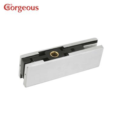 China Modern Gorgeous Glass Door Upper Glass Patch Fittings Fixing Door Fittings Fit Lower Glass Fixture Fixture for sale