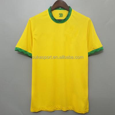 China Shirts & Main 2021 brazil jersey top quality home away soccer jersey neymar thai football shirt custom top for sale