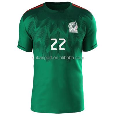 China Shirts & Principal 2022 Mexico Cup Home Jersey Men Home Away Sails Chicharito Custom Football Jersey Football Shirt Uniform for sale