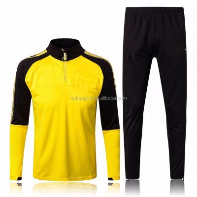 China Shirts & Tops Kids Dortmund 2017/18 Yellow Soccer Jersey Top Quality Tracksuit Training Season Soccer Suit For Kids for sale