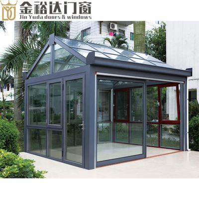 China Folding Aluminum Glass Sunroom For Sale for sale