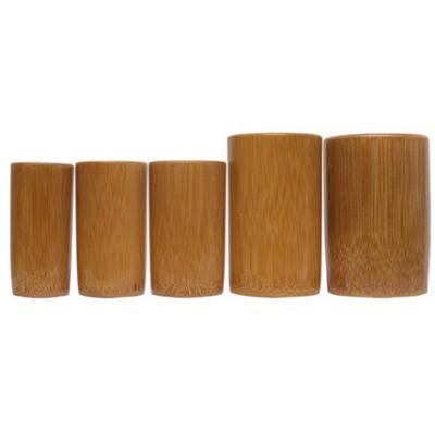 China 5 Size Options Bamboo Vacuum Hijama Cupping Set for Chinese Traditional Wood Cupping for sale