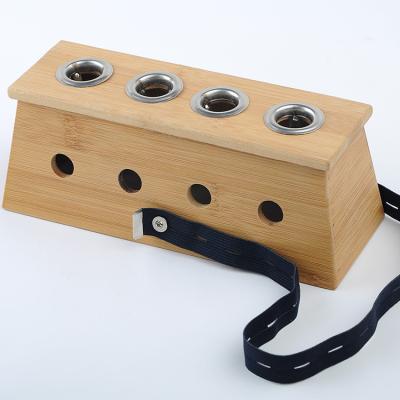 China Class I Four Holes Moxa Roll Box Holder for Traditional Chinese Medicine Therapy for sale