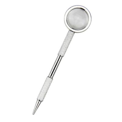 China Facial Reflexology Tool with Magnifying Glass and Massage Needle Around 11cm Ear Probe for sale