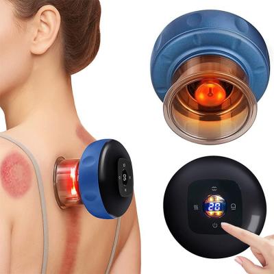 China LCD Display Electric Cupping Massager for Vacuum Therapy and Body Scraping Massage for sale