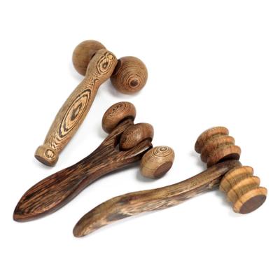 China Wooden Spa Foot Massage Stick for Relieving Soreness Full-body Massage Area Tools Set for sale