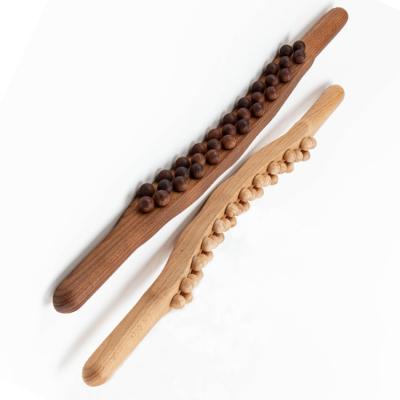 China 31 Beads Body Wood Therapy Kit Body Sculpting Tools Lymphatic Drainage Anti Cellulite for sale