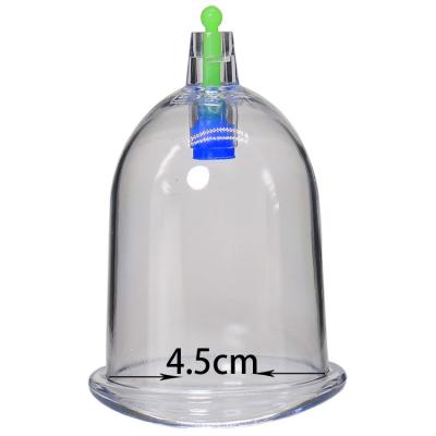 Cina Plastica curva di vuoto Hijama Coppa classe I Materiale ABS da CHIMEI 118-L150 4.5cm in vendita