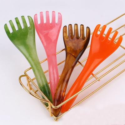 China Instrument classification Class I Resin Beeswax Scalp Massage Comb for Health Care for sale