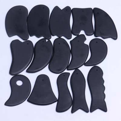 China Massage Tool Natural Bian Stone Gua Sha for Facial Tools Scraping Massage for sale