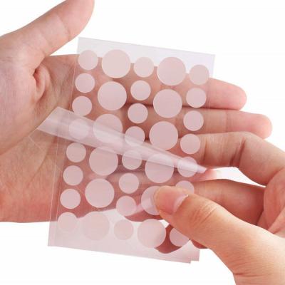 China 36 Dots Hydrocolloid Pimple Patch Stickers Transparent and Suitable for All Skin Types for sale