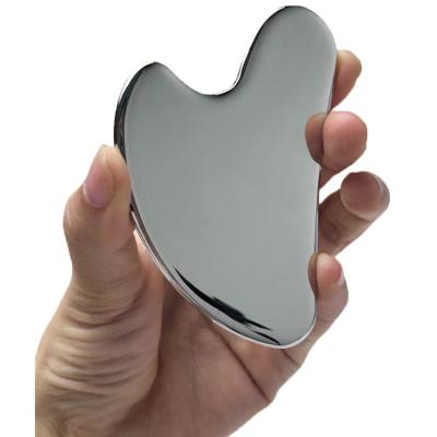 China Heart Shape Gua Sha Metal Tool for Facial and Body Massage Skin Tightening Techniques for sale