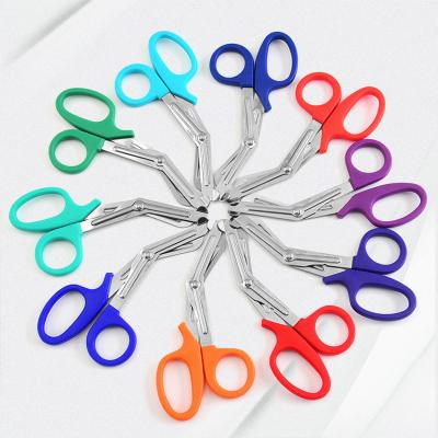 China Small Size 15CM Stainless Steel Trauma Shears Medical Scissors for Nurses and Doctors for sale