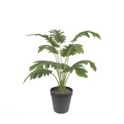 China Manufacturer Minimalist Mini Artificial Plastic Small Wholesale 14.5 Inch Sale Price Bonsai Home Decor Artificial Plants for sale