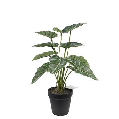 China 2022 New Products High Quality Environmental Mini Artificial Plant Potted Flower Plant Tree Home Decoration 37CM for sale