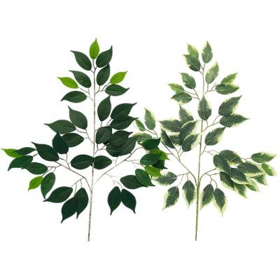 China Environmental Flame Retardant Artificial Banyan Branches And Leaves Artificial Plant Decorative Crafts V0 Grade for sale