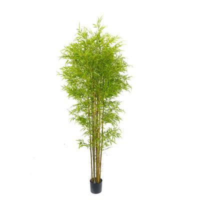 China Environmental Factory Hot Sale Artificial Bamboo Tree Potted Amazon Garden Landscape Decoration for sale