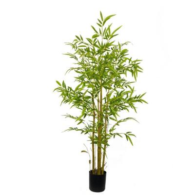 China Environmental Hot Selling Artificial Bamboo Wholesale Large Bamboo Green Plants for sale