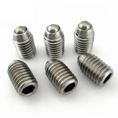 China Custom High Quality Socket Set Screw Ball Plungers Poke Screw for sale