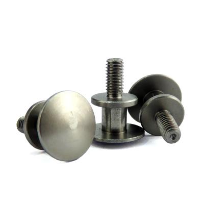 China Electronic Hardware OEM Lathe Turning Stainless Steel Non-Standard Big Truss Main Stage Shoulder Bolts for sale