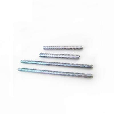 China Flat Wholesale Zinc Plating Wire Double End Studs Machine Wire Screw for sale