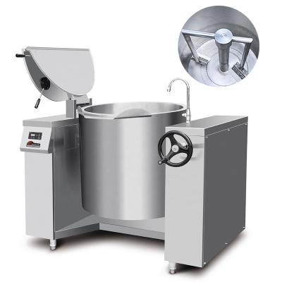 China Vegetable Processing Plant 100-500L Jam Machine Industry Cooker Other Food Processing Machinery Electric Induction Commercial Tilting Cooking Mixer for sale