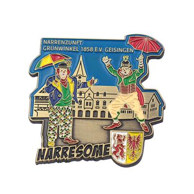 China Europe China manufacturers enamel pin badge making badges metal lapel machine made pin with a pin for sale