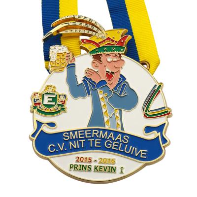 China wholesale custom europe enamel carnival medal award medal for china manufacturer for sale