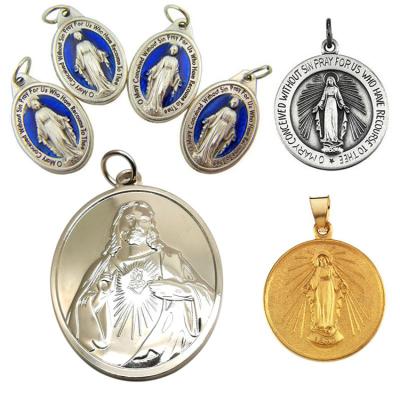 China China Size Quality Factory Custom Religious Saint Joseph Medal And Miraculous Medal for sale