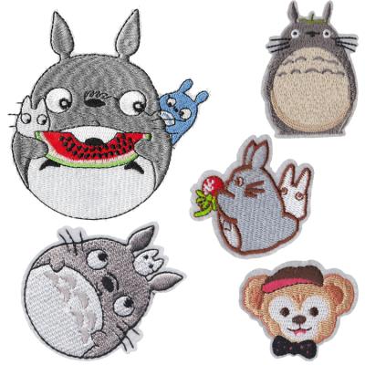 China China Viable Stock Custom 3D Logo Cartoons Applique Embroidery Patch for sale