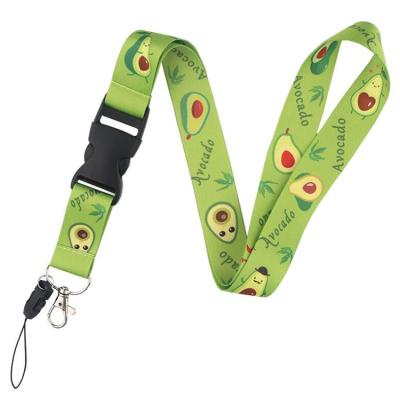 China Cheap Sublimation Nylon Neck Strap Printed Lanyard With Custom Logo Satin Ribbon Lanyard for sale