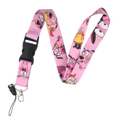 China Nylon Custom Logo Factory Price Embroidery Sublimation Polyester Neck Strap Lanyard Cute Printed Lanyard for sale