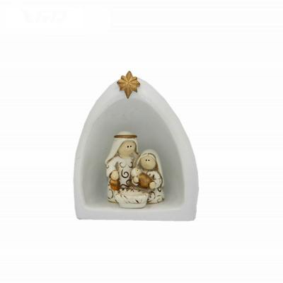 China New Design Europe Jesus Figure Home Decoration Gifts Polyresin Vivid Gifts Religion for sale