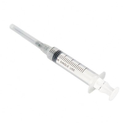 China PVC CE/ISO Medical Disposable Sterile Self Destructive Self Destructive Syringe Vaccine Injection Syringe With Needle for sale