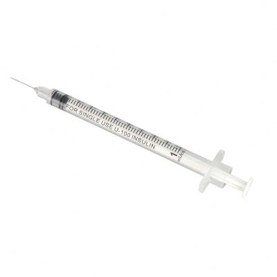 China PVC Product Medical Syringe Disposable Insulin Needles Insulin Syringes Price for sale