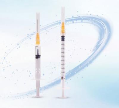 China PVC 0.5ml Disposable Syringe Plant Medical Syringes Medical Syringe For Vaccine Class III for sale