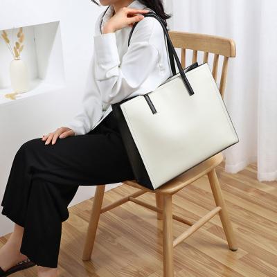 China Viney Large Capacity PORTABLE Single Shoulder Genuine Leather Handbags For Women Ladies Hand Hand Tote Bags for sale