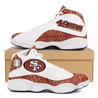 China Fashion\Comfortable\Durable\Breathable\Lighted Dropship Polynesian Samoa Tribal Design Women Fashion Sneakers Custom NFL Team Logo Basketball Shoes for sale