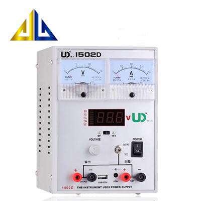 China Jabe UD-1502D LED Display and Indicator Digital DC Power Supply Power Supply Mobile Phone UD-1502D Adjustable Change Repair 15V 2A 220V for sale