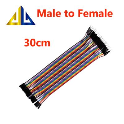 China PCB 40 Pin Jumper Wire Female to Male Dupont Line 30CM Male to Dupont Female Wire Electrical Wires for DIY Kit for sale