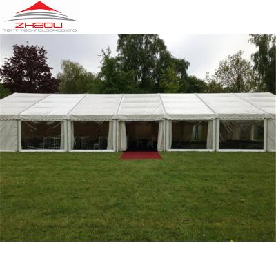 China New hard-pressed extruded aluminum luxury outdoor wedding tent GB6061/T6 frame 30x40m for 1000 people,transparent wedding tent for sale for sale