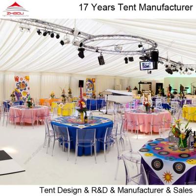 China Exhibition/party/event/trade show/wedding/warehouse zhaoli tent big for 500 people wedding marquee luxury wedding tent for sale