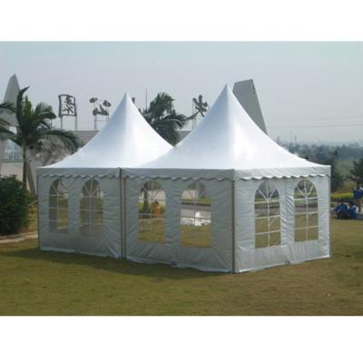 China Outdoor Gazebo Pagoda Waterproof/Fireproof/Wind-resistant Waterproof Aluminum Tent 4m x 4m for sale